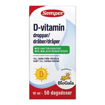Semper D-vitamindråber 10 ml