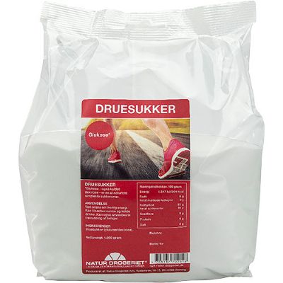 Druesukker ren (glukose) 1 kg