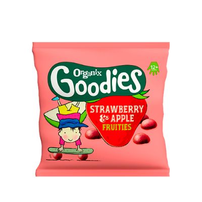 Goodies Jordbær & Æble økologisk 12 g