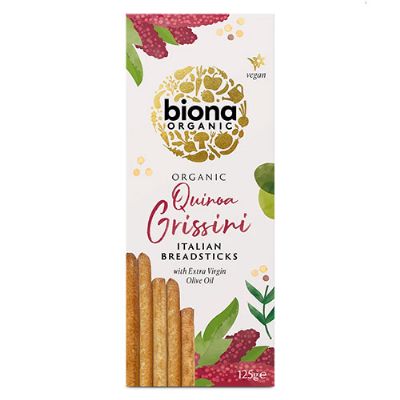Grissini m. Quinoa italienske brødstænger økologisk 125 g