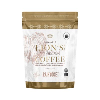 Kaffe m Lion\'s Mane svampeekstrakt - filtermalet økologisk 227 g