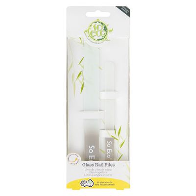So Eco Glass Nail Files - 2 Pack 1 pk
