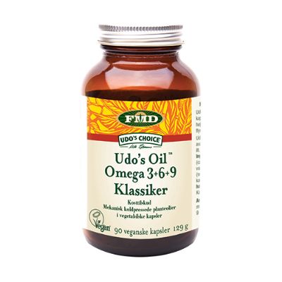 Udo\'s Choice Oil Omega 3-6-9 kapsler 90 kap
