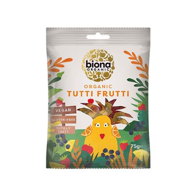 Vingummi Tutti Frutti økologisk 75 g