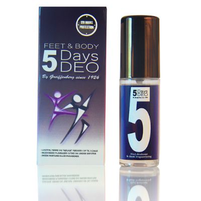 5 days deo feet&body 32 ml