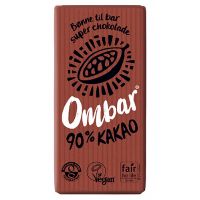 Ombar 90% chokolade økologisk 35 g