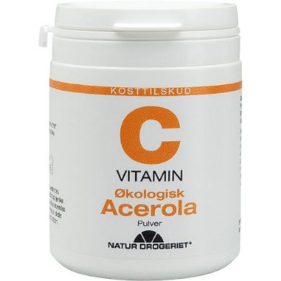 Acerola C-pulver økologisk 100 g