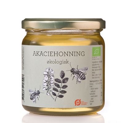 Akacie honning økologisk 500 g
