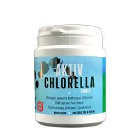 Aktiv Chlorella tab. á 500 mg. økologisk 200 tab