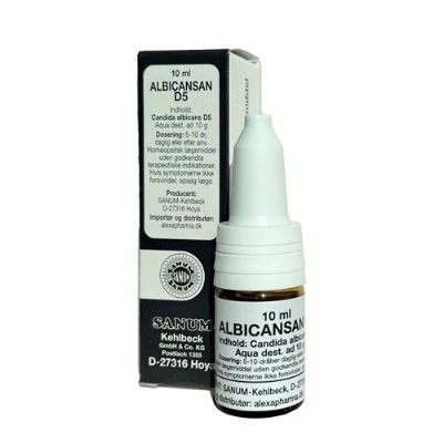 Albicansan dråber D5 10 ml