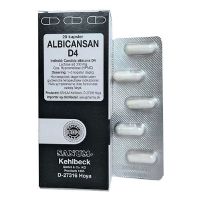 Albicansan kapsler D4 20 kap