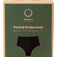 AllMatters High Waist Underwear Moderate/heavy L 1 stk