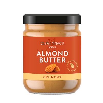 Almond Butter Crunchy økologisk 250 g