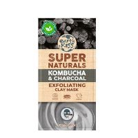 Ansigtmaske Kombuca Charcoal Exfoliating Claymask Super Naturals 10 g