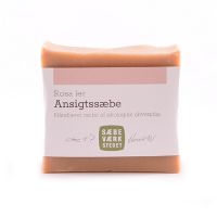 Ansigtssæbe m. rosa ler 80 g