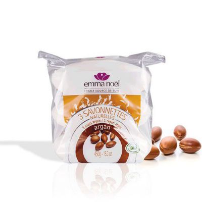 Argan sæbe 3x150 gr.Emma 450 g