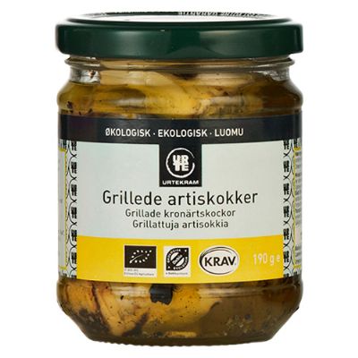 Artiskokker grillede i olie økologisk 190 g