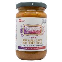 Asian Red Curry Sauce økologisk 350 g