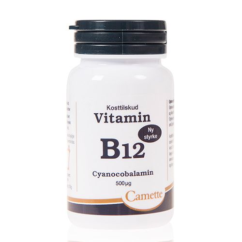 B12 vitamin 500 mcg cyanocobalamin 90 tab