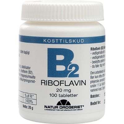 B2 vitamin 20 mg 100 tab