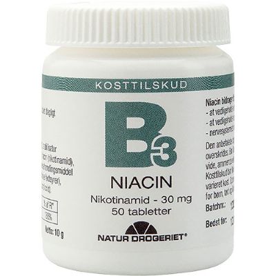 B3 Niacin 30 mg 50 tab