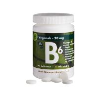 B6 20mg Vegansk 90 tab