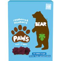 BEAR Paws Multipack Raspberry & Blueberry 100 g