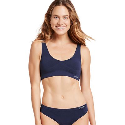 Padded Shaper Crop Bra navy str. XL 1 stk