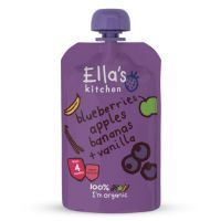 Babymos økologisk blåbær, æble, banan 120 g