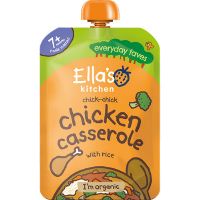 Babymos økologisk kyllingekasserolle & 130 g