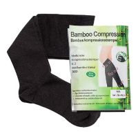 Bambus kompressionsstrømper M/L 1 pk