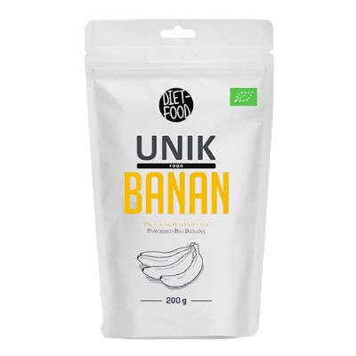 Banan Pulver økologisk 200 g