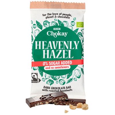 Bar Heavenly Hazel økologisk 70 g