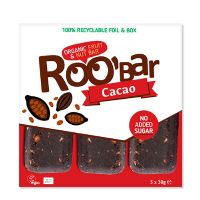 Bar Kakaor 3 x 30g økologisk Roobar 90 g