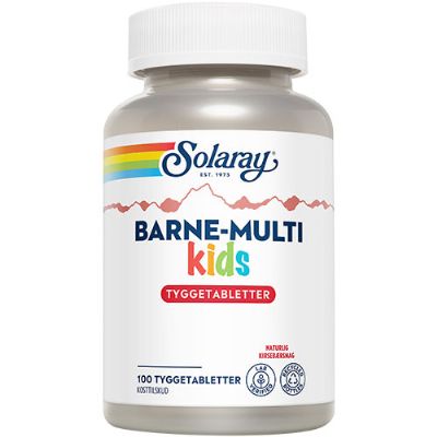 Barne-Multi kids tyggetabletter 100 tab