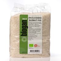 Basmatiris hvide økologisk 1 kg