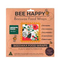 Beeswax Food Wraps 2 x Medium 1 pk