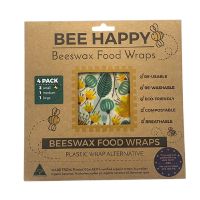 Beeswax Food Wraps 4 Pack 1 pk