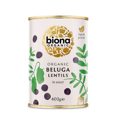 Belugalinser økologisk 400 g