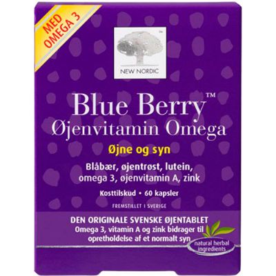 Blue Berry Omega 3 60 kap