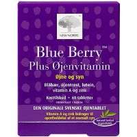 Blue Berry plus øjenvitamin 60 tab