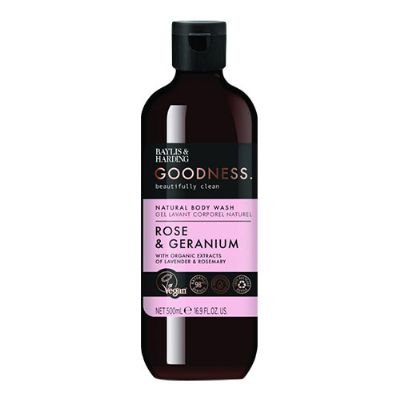 Body Wash rose & geranium 500 ml