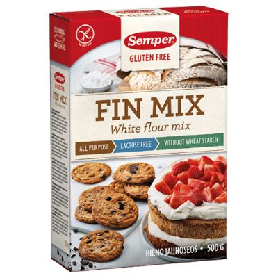 Brødmix fin glutenfri Semper 500 g