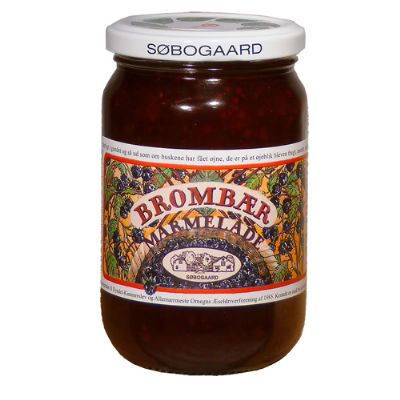 Brombærmarmelade økologisk 400 g