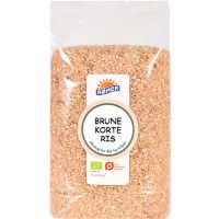 Brune korte ris økologisk 1 kg