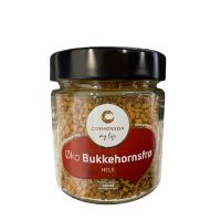 Bukkehornsfrø hele økologisk 130 g