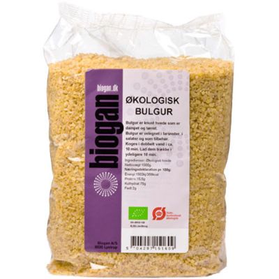 Bulgur fuldkorn økologisk 1 kg