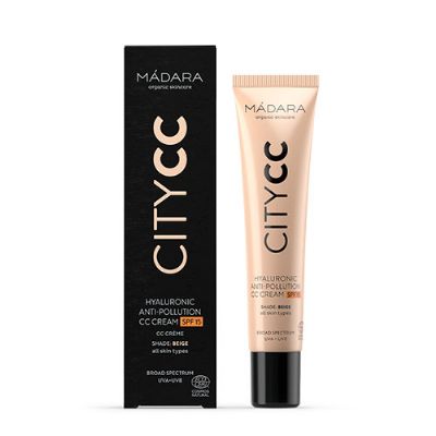 CITYCC Hyaluronic Antipollution CreamSPF15 Natural 40 ml