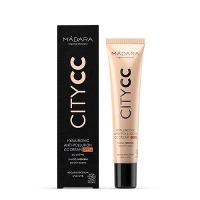 CITYCC Hyaluronic Antipollution cream SPF15 medium 40 ml