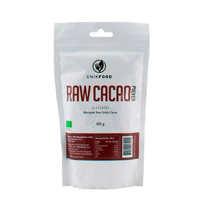 Cacao pulver raw økologisk 200 g